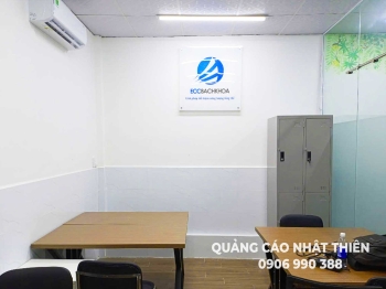 Bảng logo công ty mica